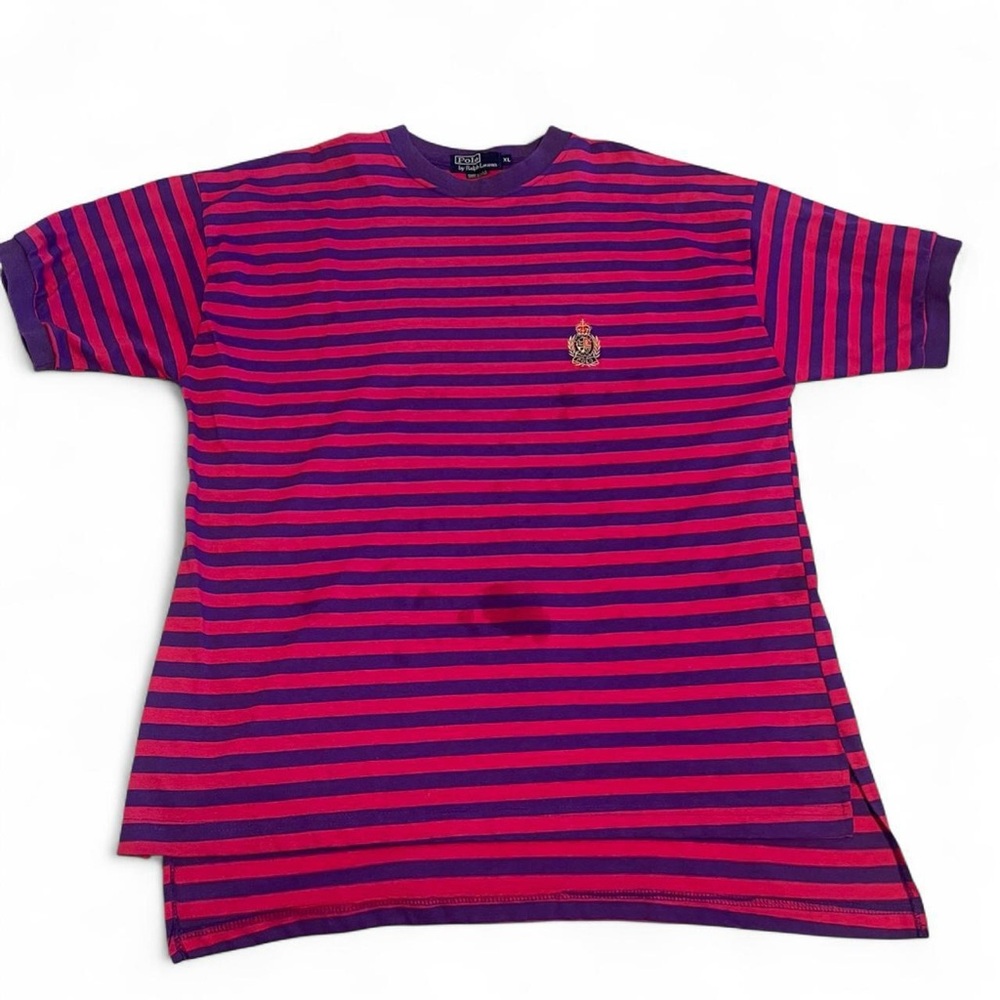 Polo Ralph Lauren Striped Tee Shirt Mens XL